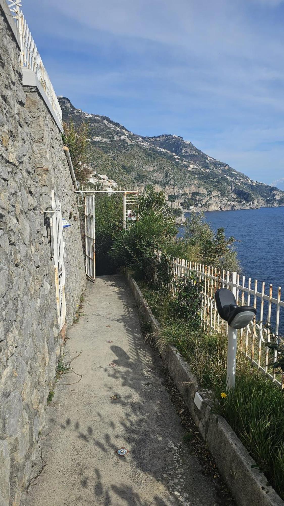 Casa La Scogliera Apartman Praiano Kültér fotó