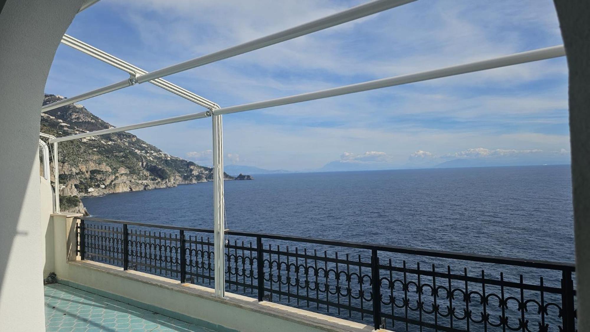Casa La Scogliera Apartman Praiano Kültér fotó